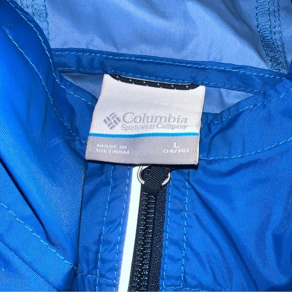 Columbia Kids Blue Raincoat - Picture 2 of 4